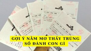 Gợi ý nằm mơ thấy trúng số đánh con gì